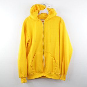 blank yellow hoodie